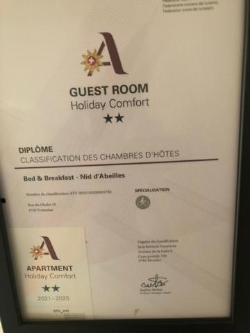 Apartamento Nid D'Abeilles Tramelan Exterior foto